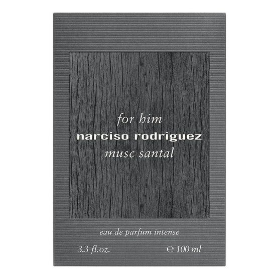 PERFUME NARCISO RODRIGUEZ FOR HIM MUSC SANTAL MASCULINO EAU DE PARFUM